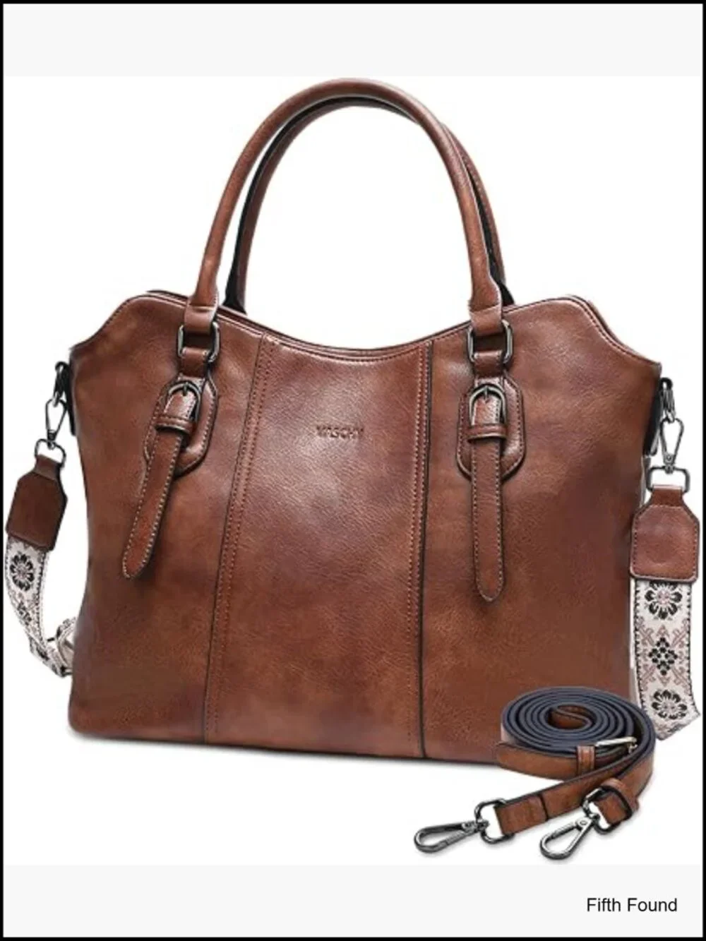 Convertible Hobo Bag Shoulder Crossbody Tote Leather Purse Work Travel